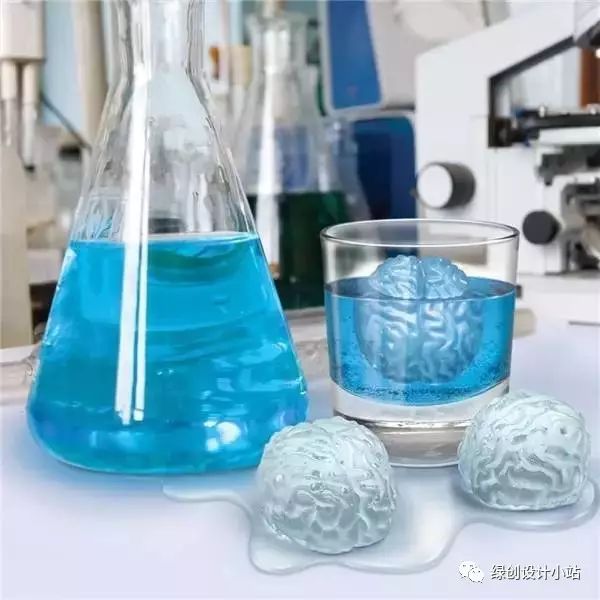 復(fù)制大腦 科幻奇趣制冰模,設(shè)計師的童趣設(shè)計